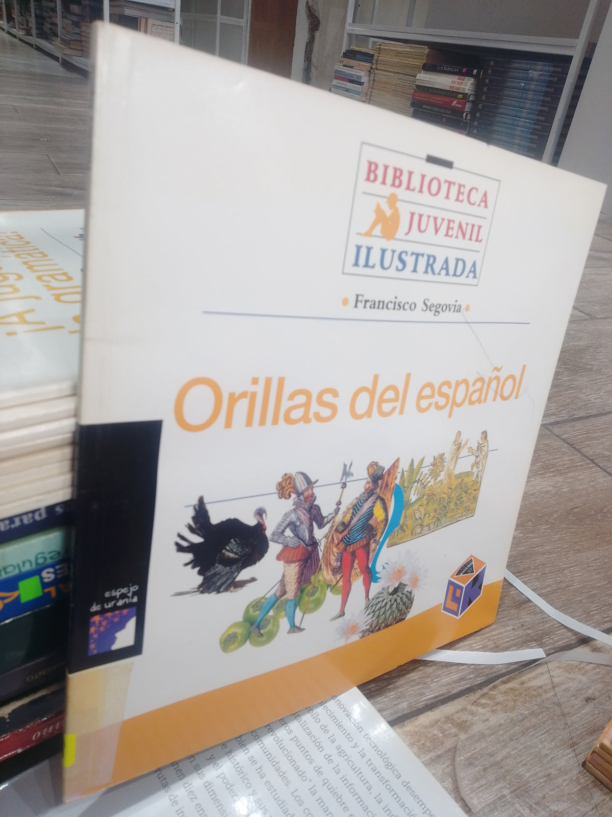 ORILLAS DEL ESPAÑOL POR FRANCISCO SEGOVIA USADO EDUCACION JUAREZ 515