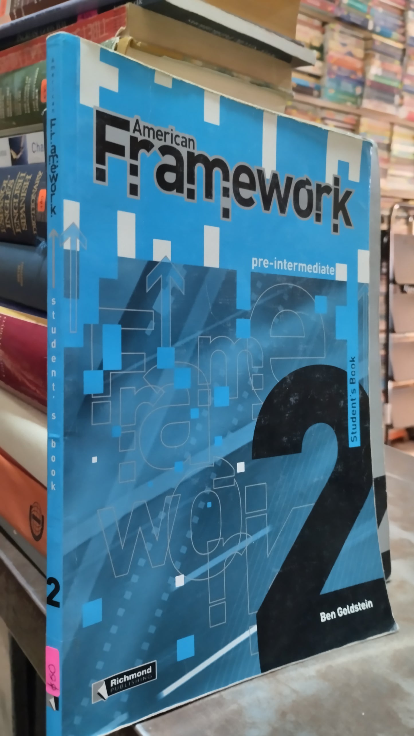 AMERICAN FRAMEWORK STUDENTS BOOK LIBRO USADO IDIOMAS ALDAMA