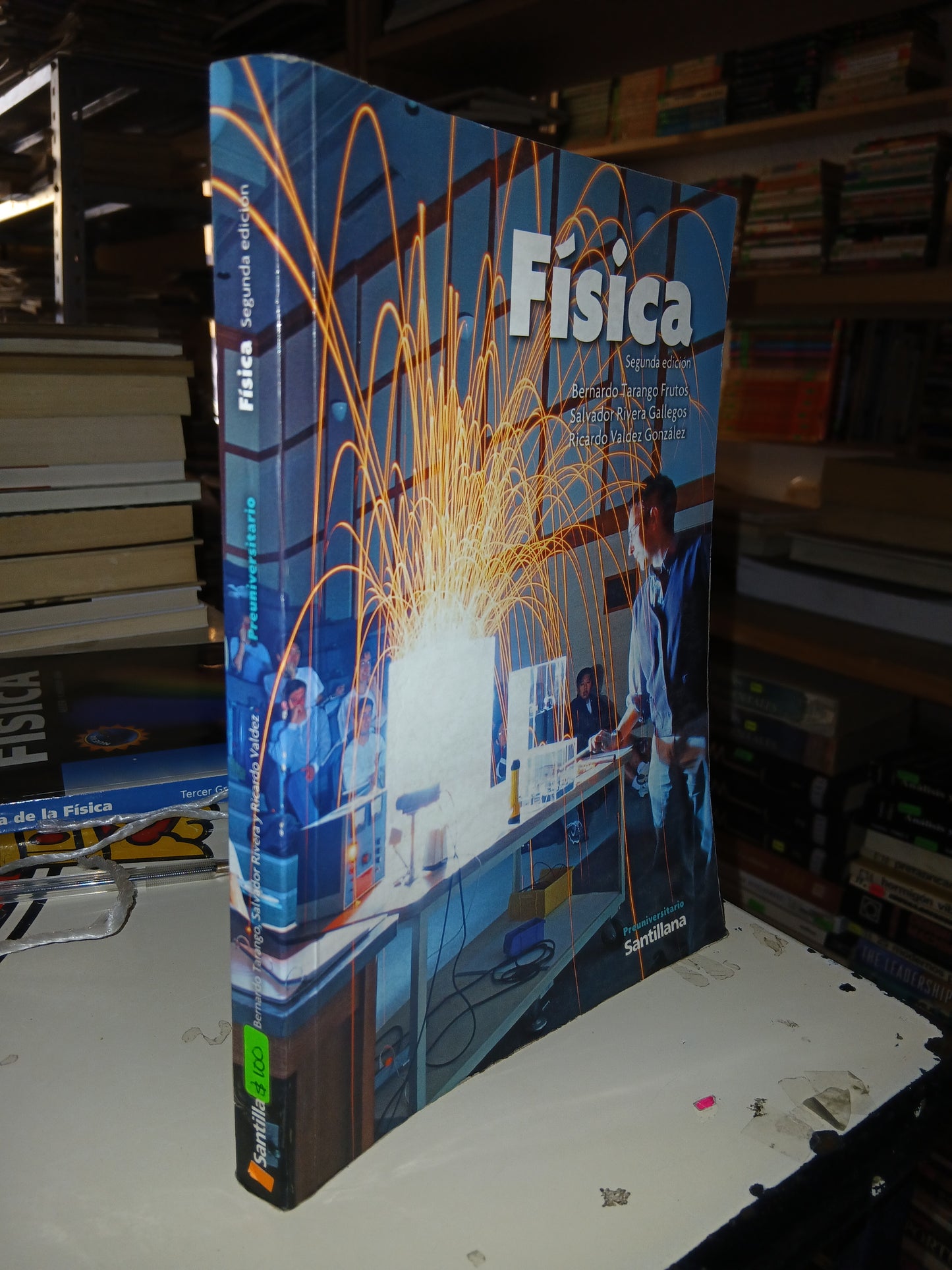 FÍSICA (PRE UNIVERSITARIO) POR FRUTOS, GALLEGOS Y GONZÁLEZ USADO FÍSICA LITERARIO 207