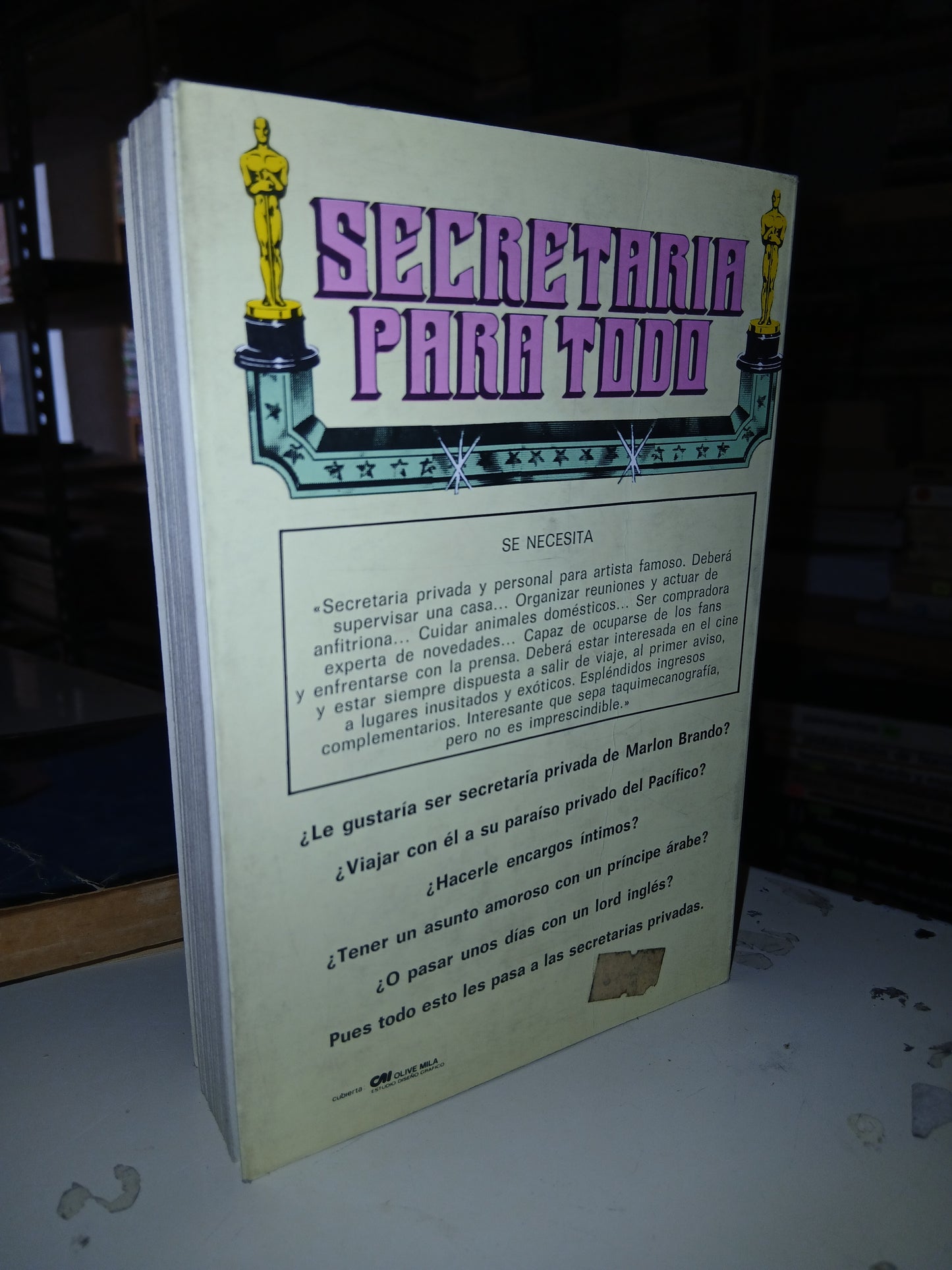 SECRETARÍA PARA TODO POR ALICE MARCHAK Y LINDA HUNTER USADO NOVELA LITERARIO 207