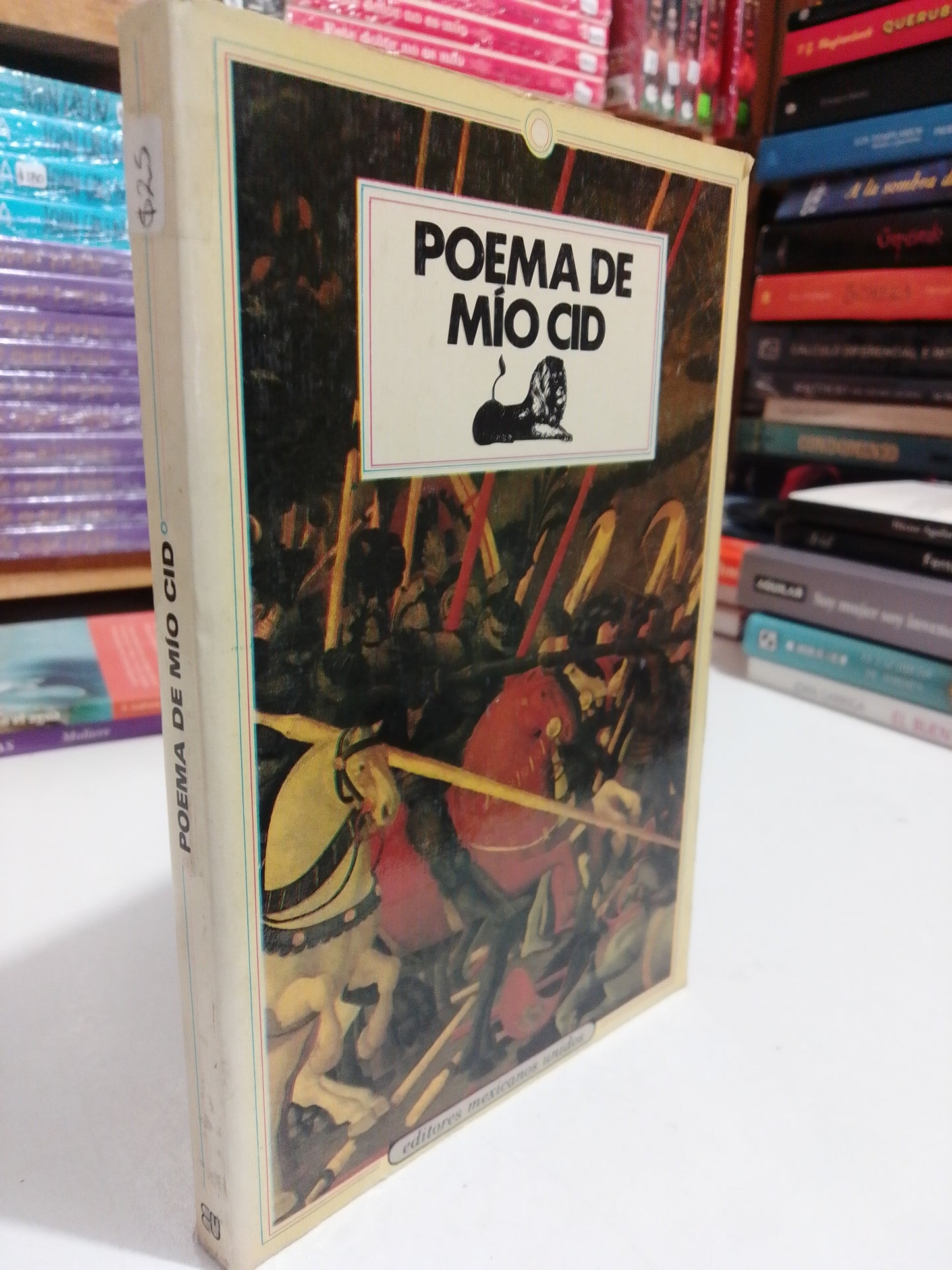 POEMA DE MIO CID USADO NOVELAS JUAREZ