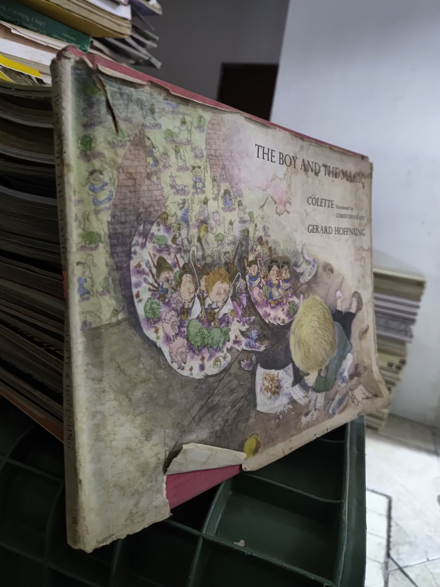 THE BOY AND THE MAGIC POR GERARD HOFFNUNG USADO IDIOMAS JUAREZ 515