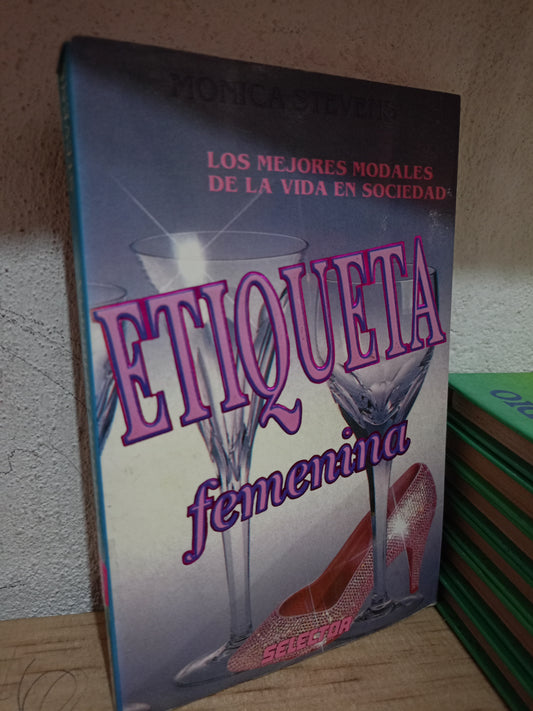 ETIQUETA FEMENINA POR MONICA STEVENS USADO S.PERSPNAL LITERARIO 305
