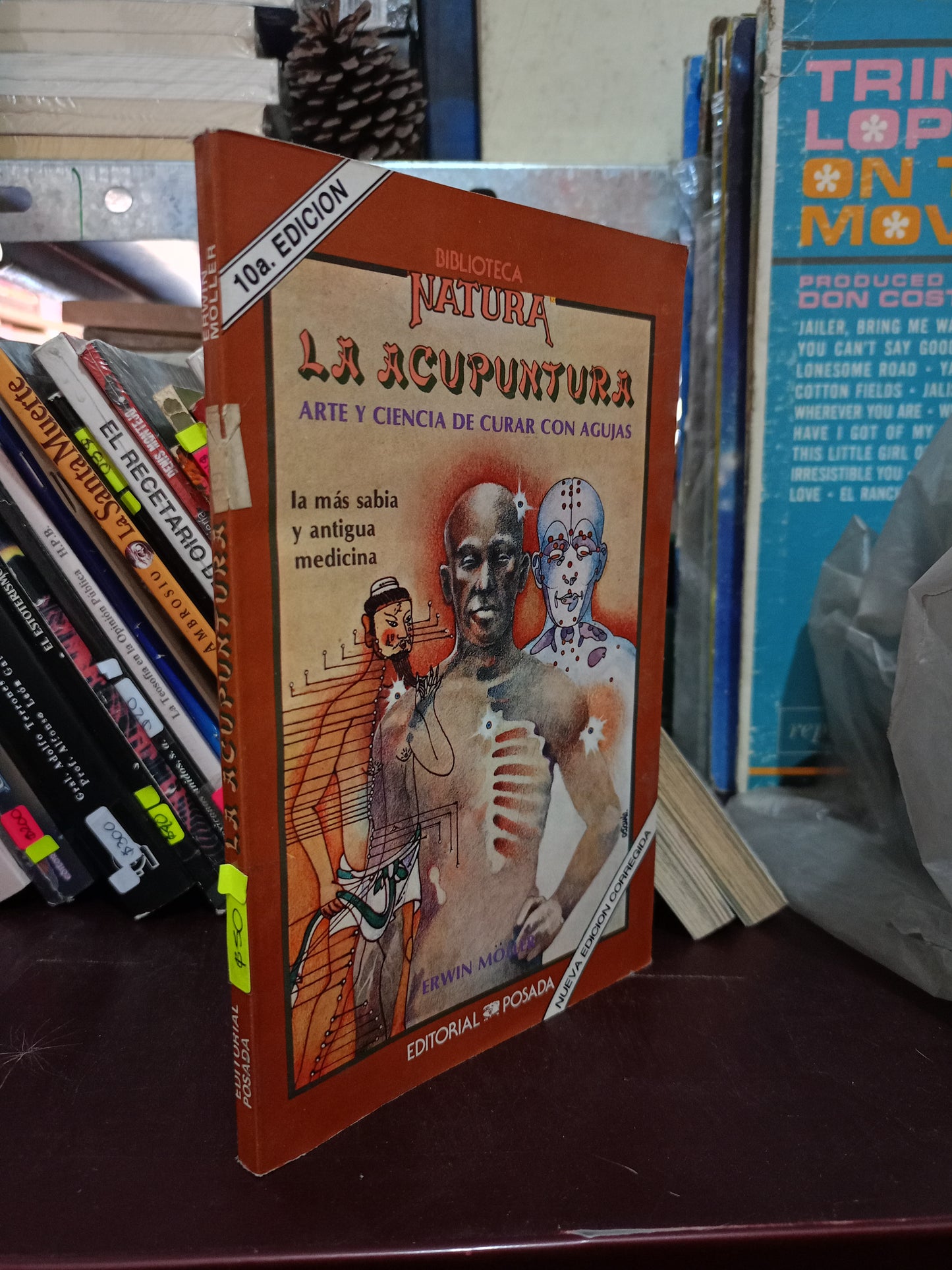 LA ACUPUNTURA ARTE Y CIENCIA DE CURAR CON AGUJAS POR ERWIN MOLLER USADO SALUD LITERARIO 305