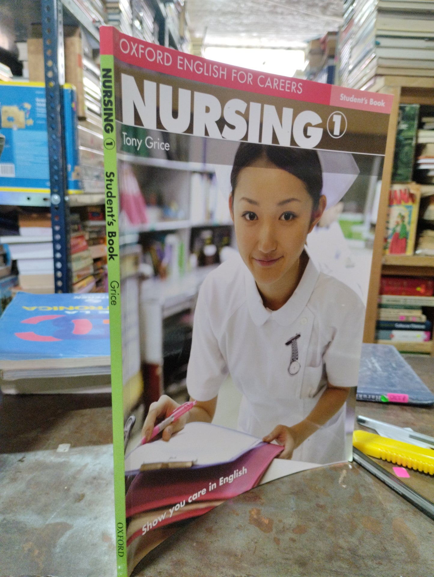 NURSING 1 STUDENT'S BOOK POR TONY GRICE USADO IDIOMAS ALDAMA