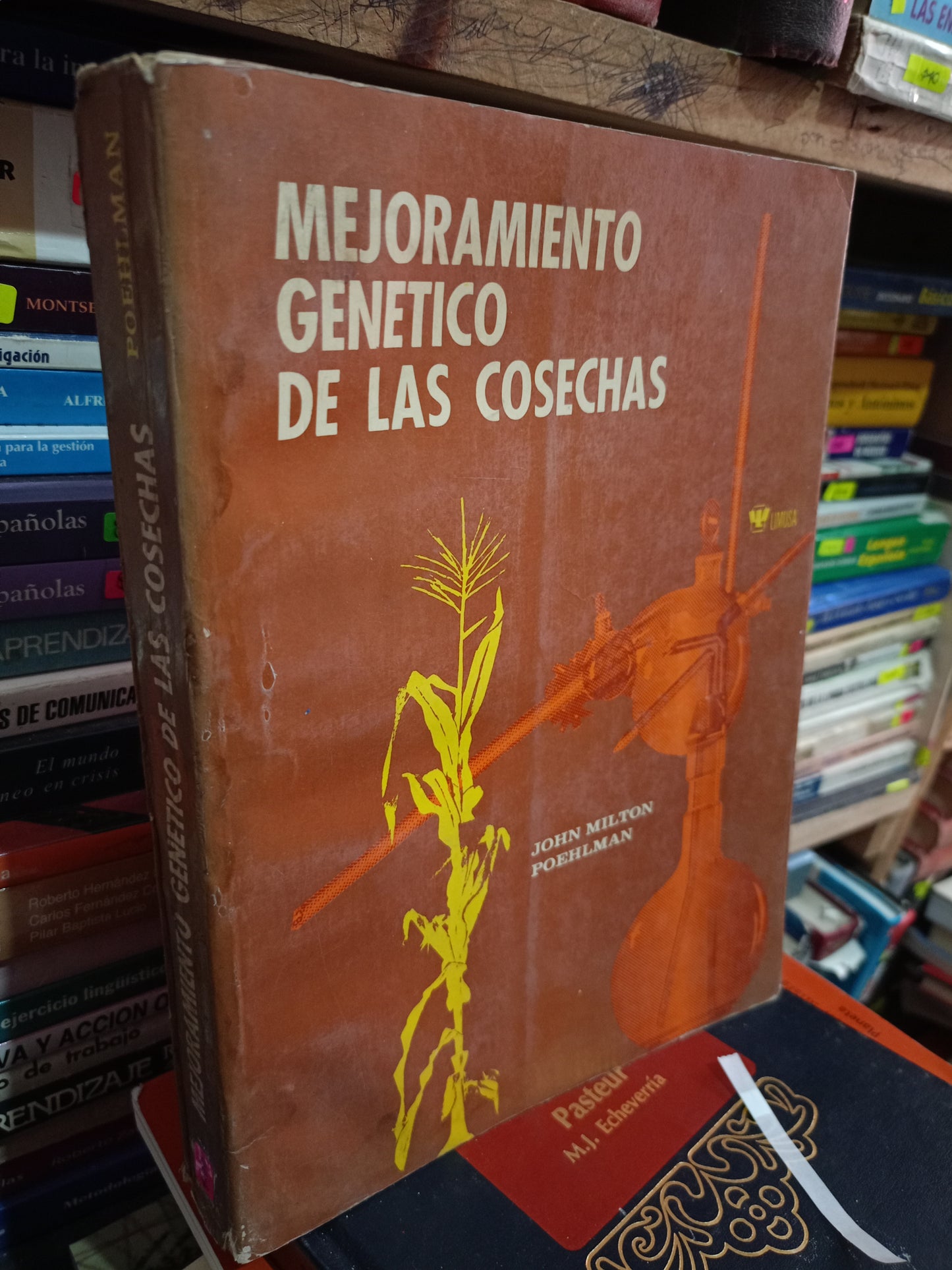 MEJORAMIENTO GENETICO DE LAS COSECHAS PIR JOHN MILTON POEHLMAN USADO AGRICULTURA LITERARIO 305