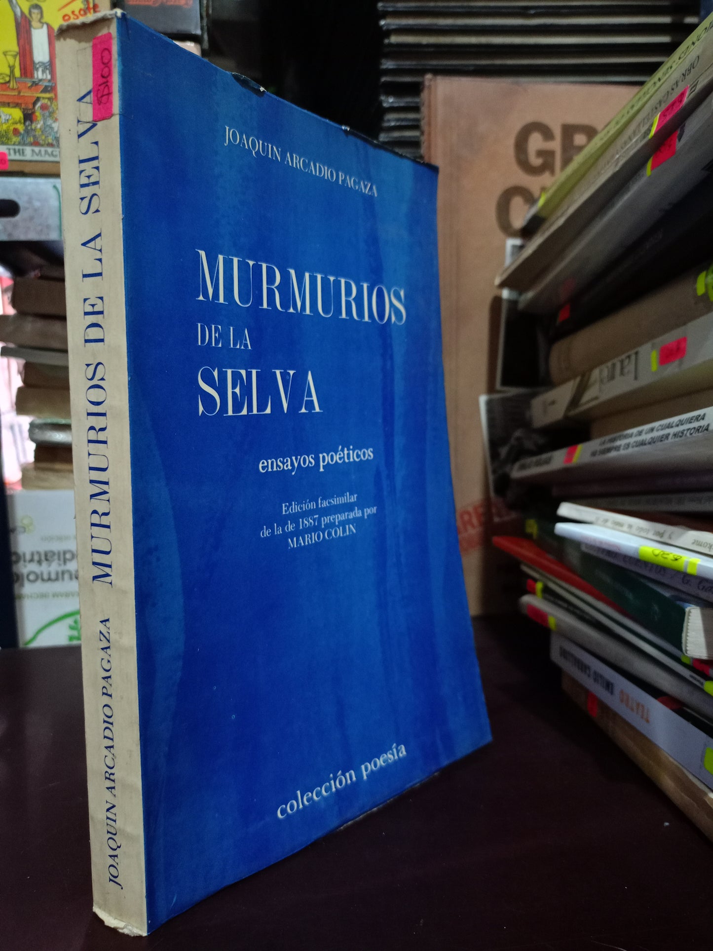 MURMURIOS DE LA SELVA POR JOAQUÍN ARCADIO PAGAZA USADO POESIA LITERARIO 305