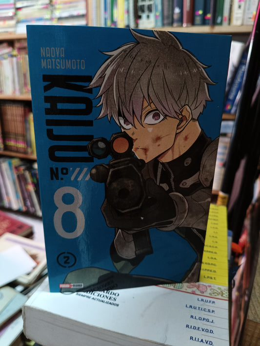 KAIJU 8 #2 NAOYA MATSUMOTO USADO NOVELA LITERARIO 305
