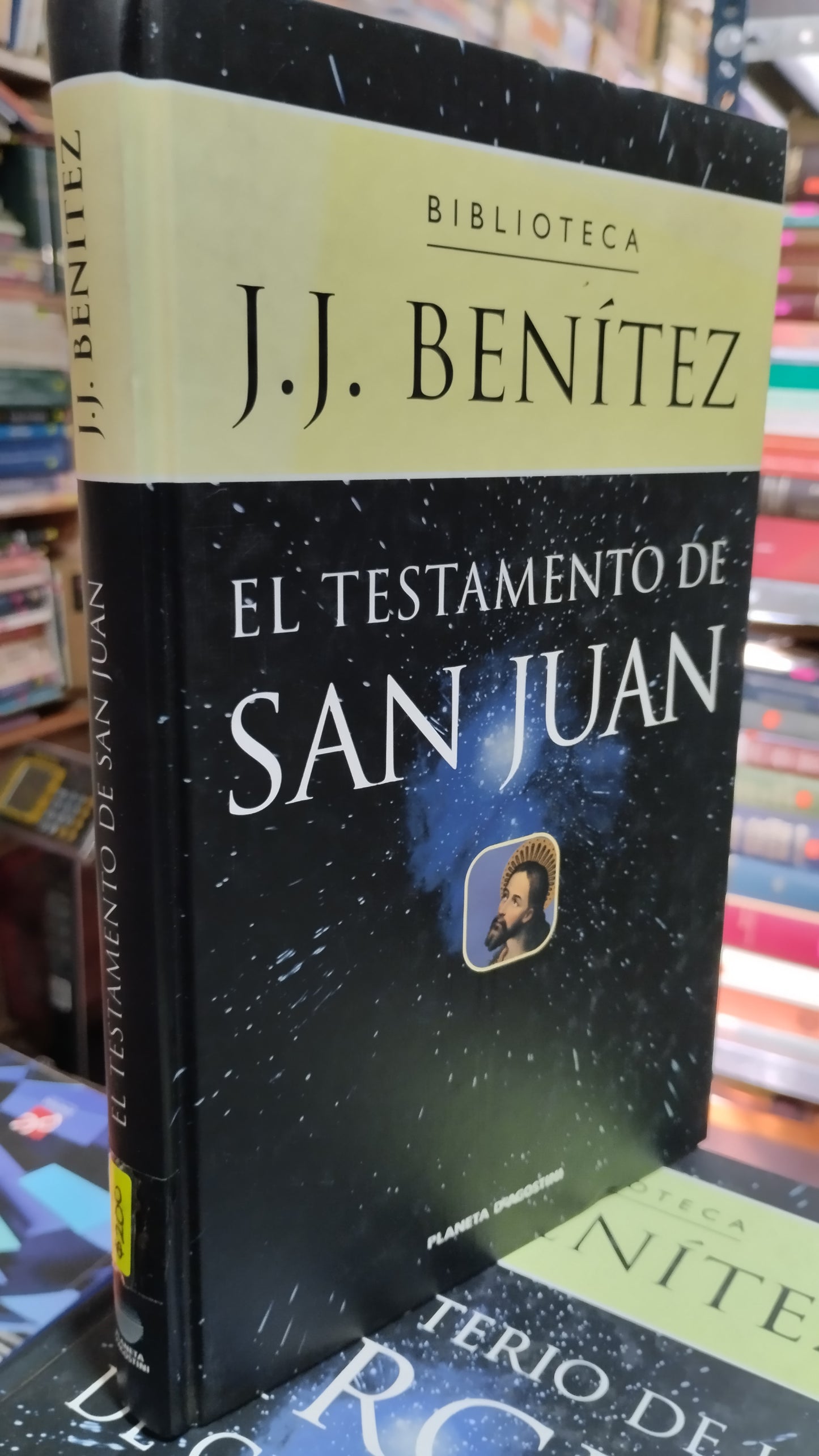 EL TESTAMENTO DE SAN JUAN POR J J BENITEZ LIBRO USADO NOVELAS ALDAMA
