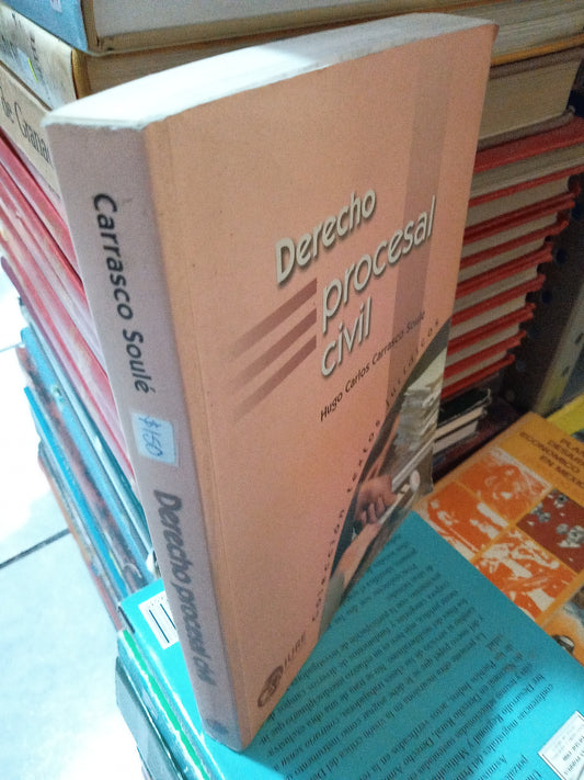 DERECHO PROCESAL CIVIL POR HUGO CARLOS CARRASCO SOULE USADO DERECHO LITERARIO 207