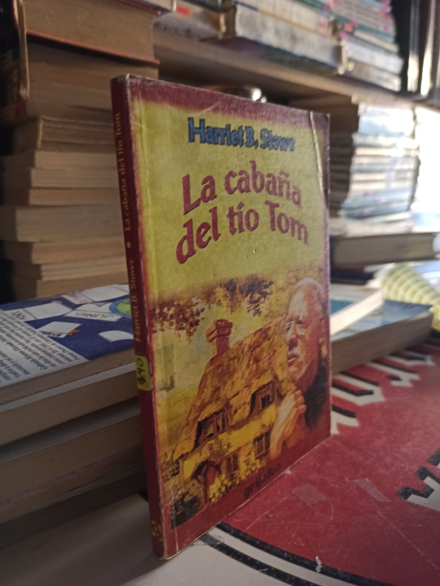 LA CABAÑA DEL TIO TOM POR HARRIET B. STOWE USADO INFANTILES LITERARIO 207