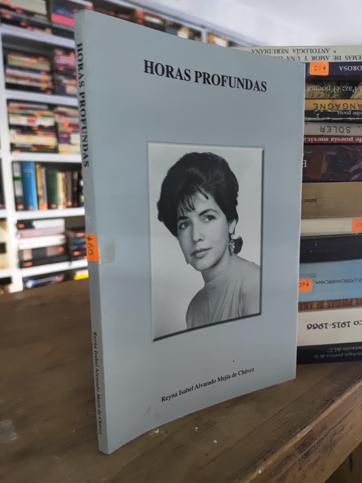 HORAS PROFUNDAS POR REYNA ISABEL ALVARADO USADO POESIA JUAREZ 515