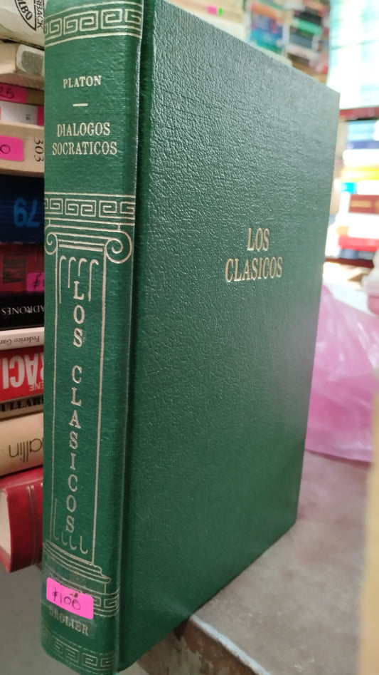 DIALOGOS SOCRATICOS POR PLATON LIBRO USADO NOVELAS ALDAMA