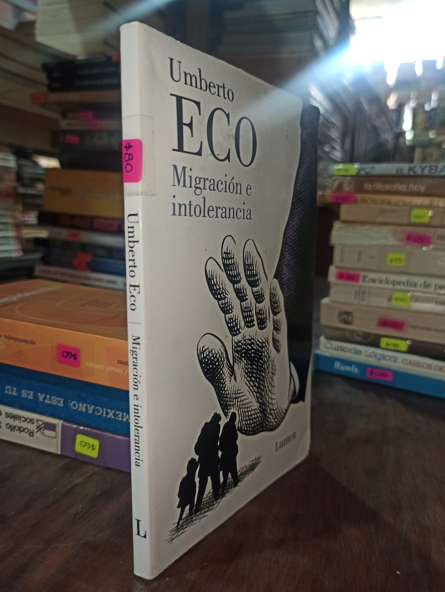 MIGRACION E INTOLERANCIA POR UMBERTO ECO USADO SOCIOLOGIA ALDAMA