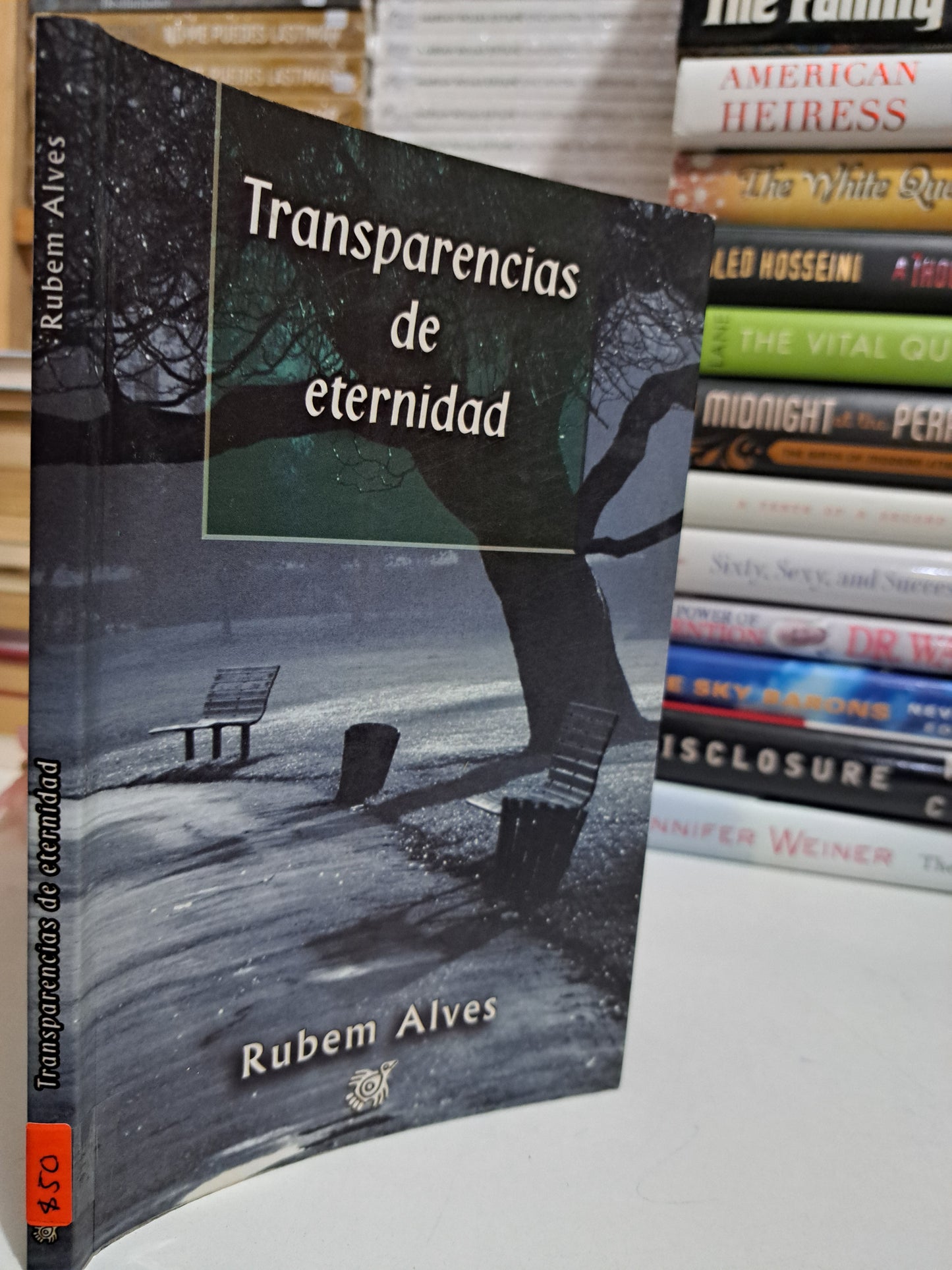 TRANSPARENCIAS DE ETERNIDAD RUBEM ALVES USADO NOVELA JUÁREZ