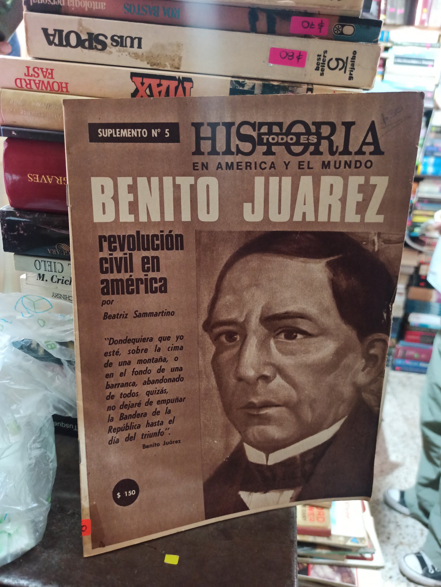 REVISTA TODO ES HISTORIA N. 5 USADO ANTIGUOS ALDAMA