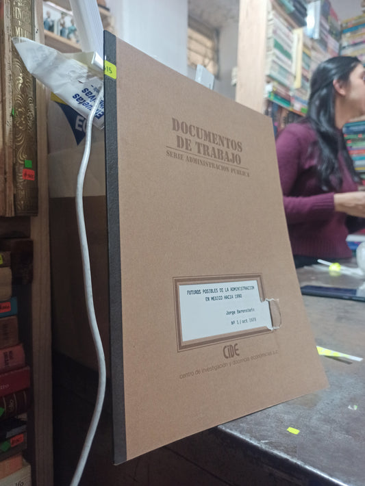 DOCUMENTOS DE TRABAJO SERIE ADMINISTRACION PUBLICA POR EDITORIAL CIDE USADO POLÍTICA ALDAMA