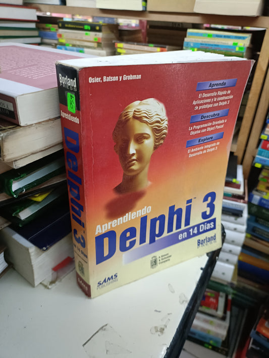 APRENDIENDO DELPHI 3 EN 14 DÍAS POR OSIER BATSON Y GROBMAN USADO COMPUTACIÓN LITERARIO 207