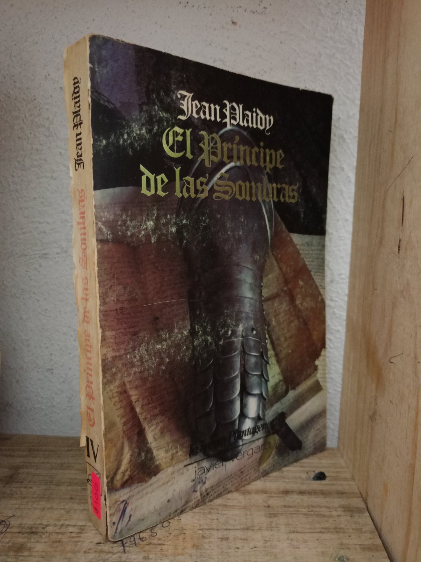 EL PRÍNCIPE DE LAS SOMBRAS JEAN PLAIDY USADO NOVELA LITERARIO 305