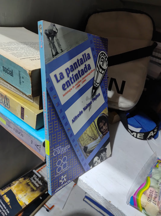 LA PANTALLA ENTINTADA POR ALFREDO NAIME PADUA USADO ARTE JUAREZ
