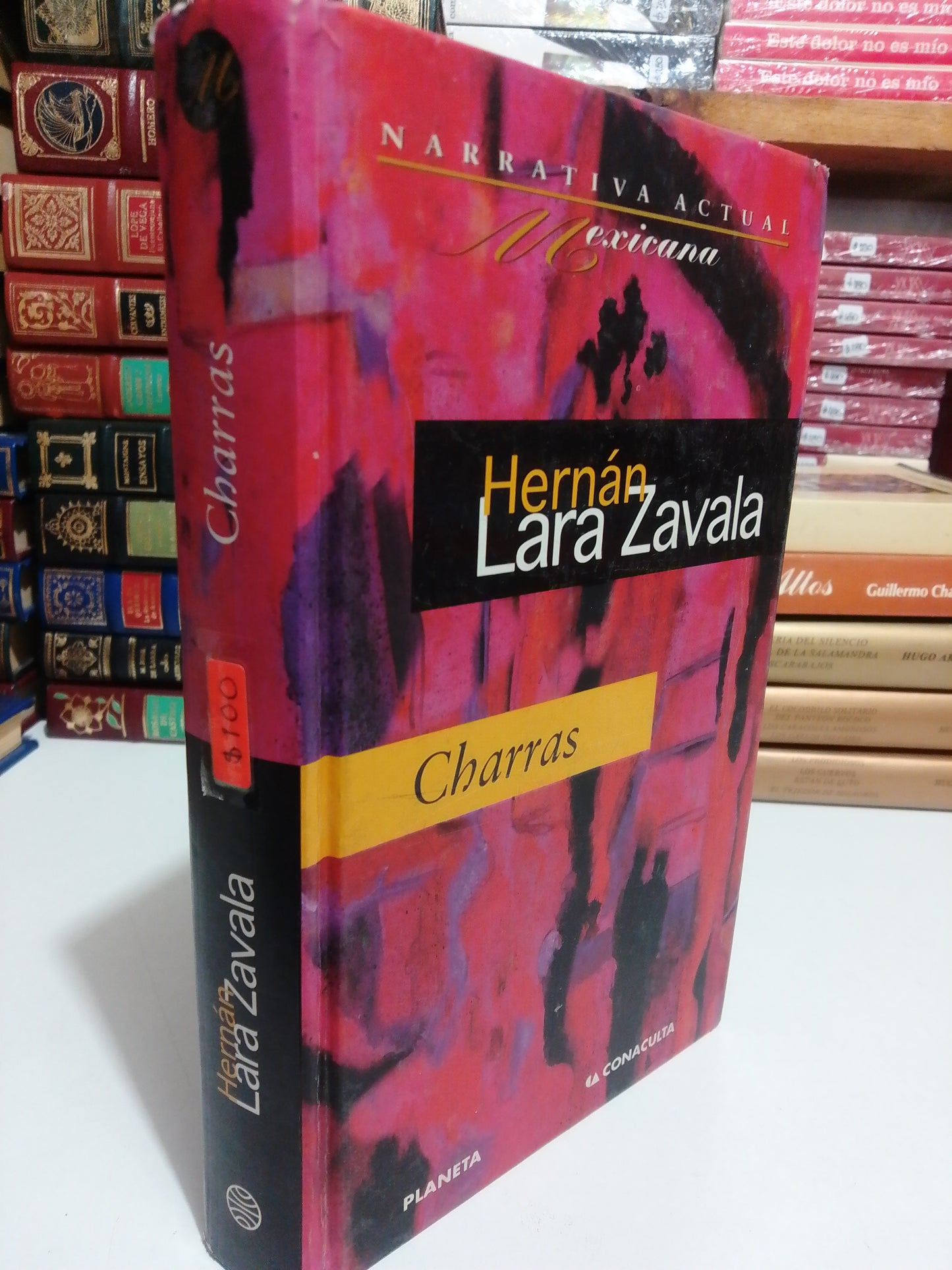 CHARRAS POR HERNÁN LARA  ZAVALA USADO NOVELA JUAREZ