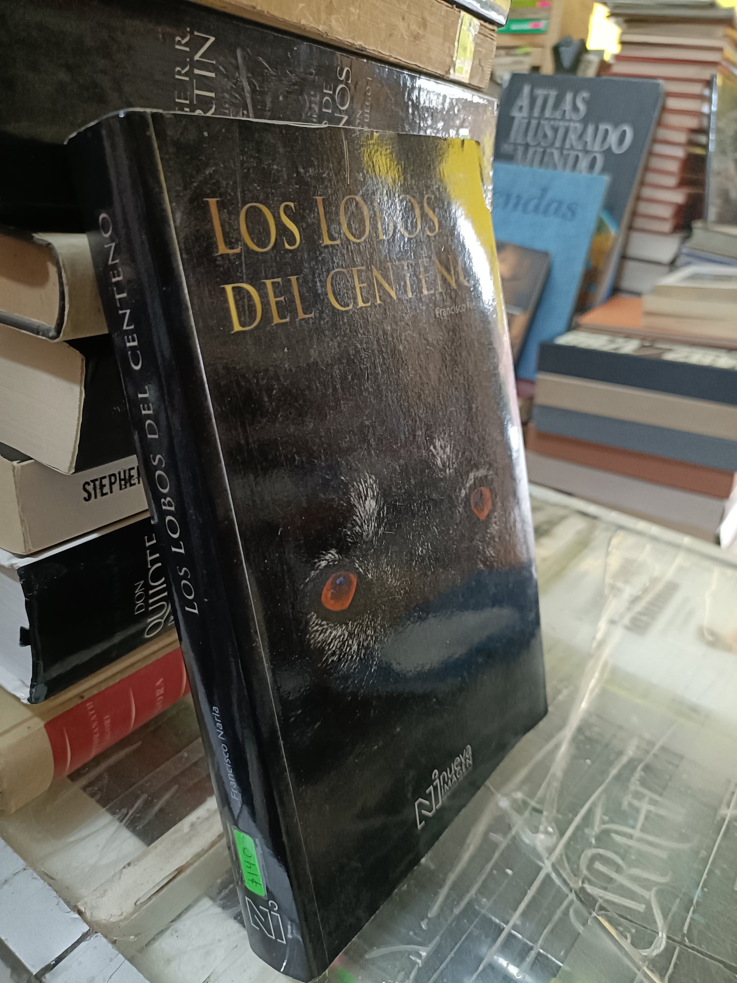 LOS LOBOS DEL CENTENO POR FRANCISCO NARIA USADO NOVELA JUAREZ 515