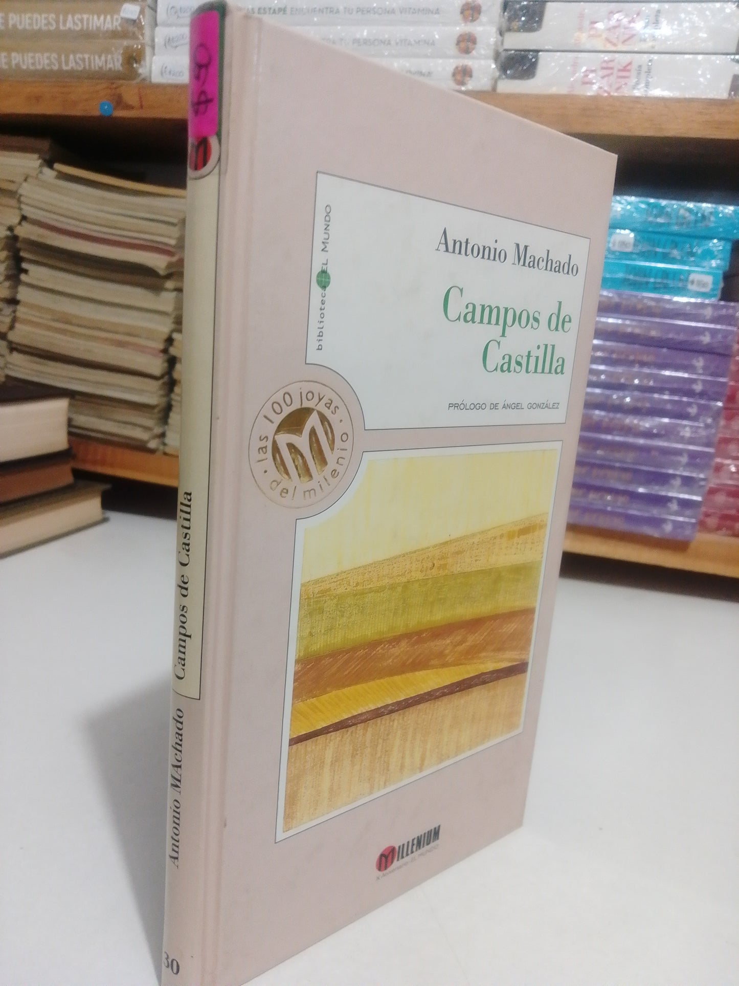 CAMPOS DE CASTILLA POR ANTONIO MACHADO USADO NOVELA JUAREZ