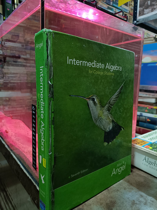 INTERMEDIANTE ALGEBRA POR ALLEN R ANGEL USADOS MATEMATICAS ALDAMA