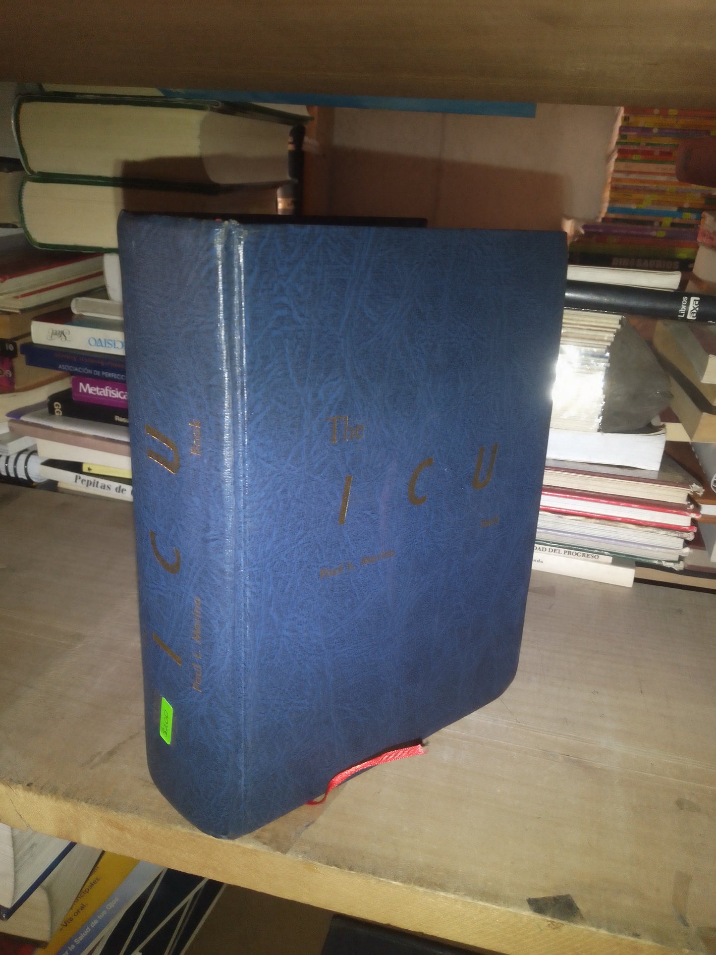 THE ICU BOOK POR PAUL L. MARINO USADO MEDICINA LITERARIO 207