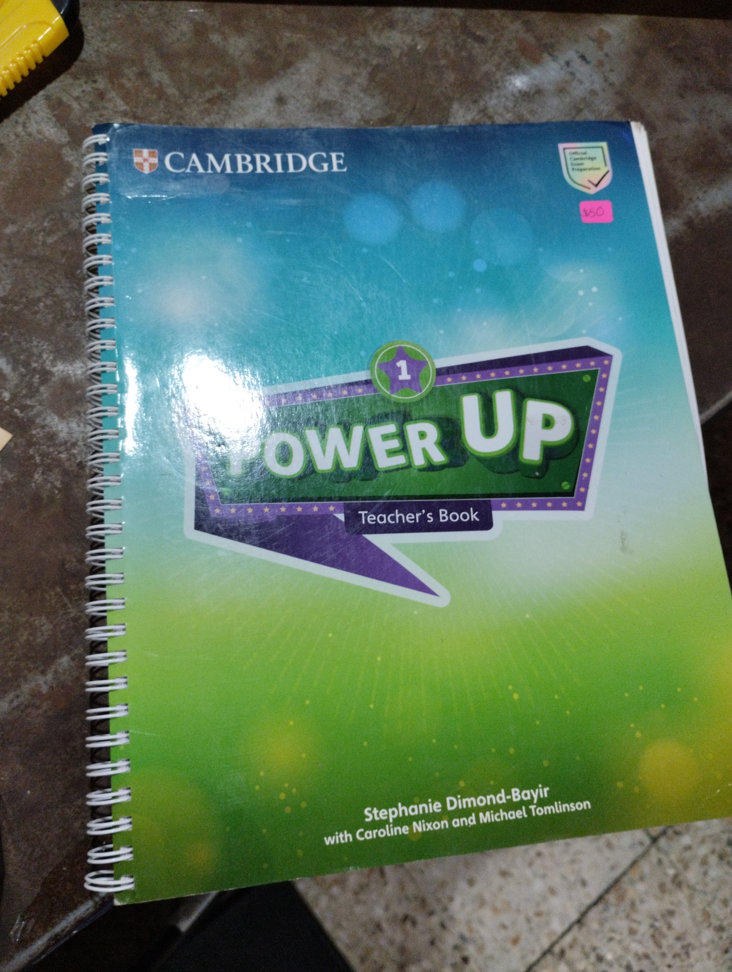 POWER UP TEACHER'S BOOK POR STEPHANIE DIMOND-BAYIR USADO IDIOMAS ALDAMA