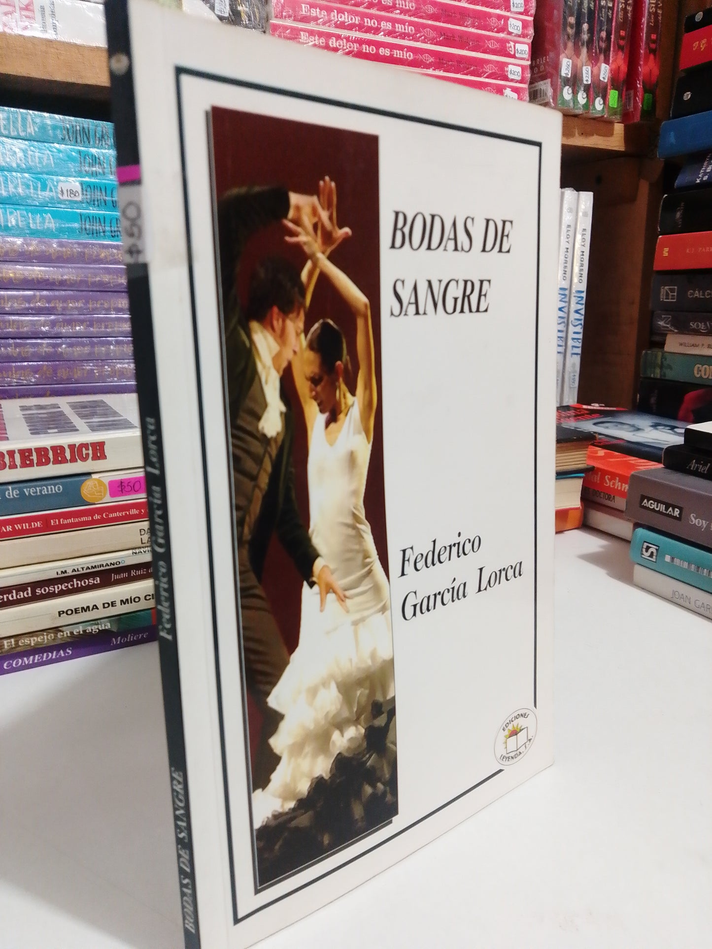 BODAS DE SANGRE POR FEDERICO GARCÍA LORCA USADO NOVELAS JUAREZ