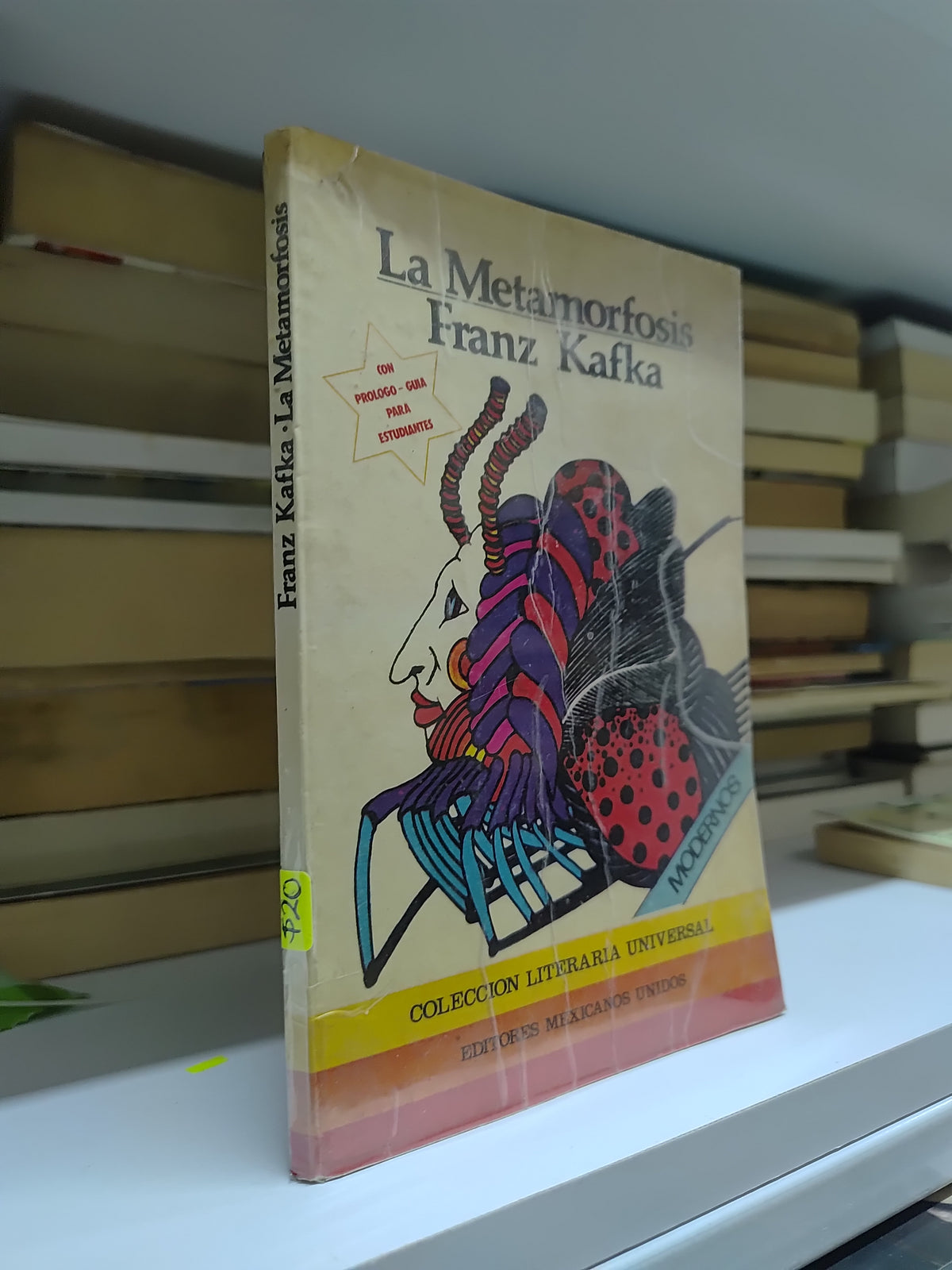 LA METAMORFOSIS POR FRANZ KAFKA USADO NOVELAS JUAREZ 515