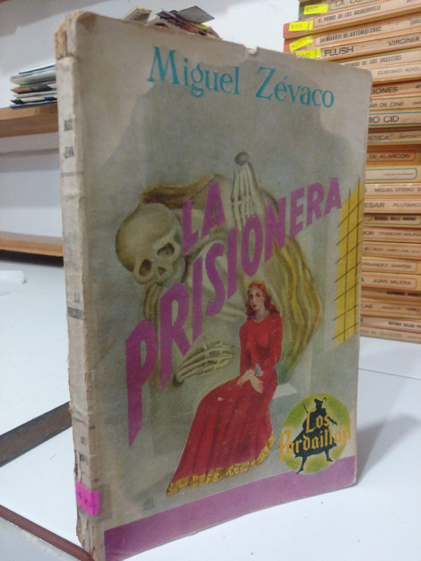 LA PRISIONERA POR MIGUEL ZEVACO USADO NOVELA JUÁREZ