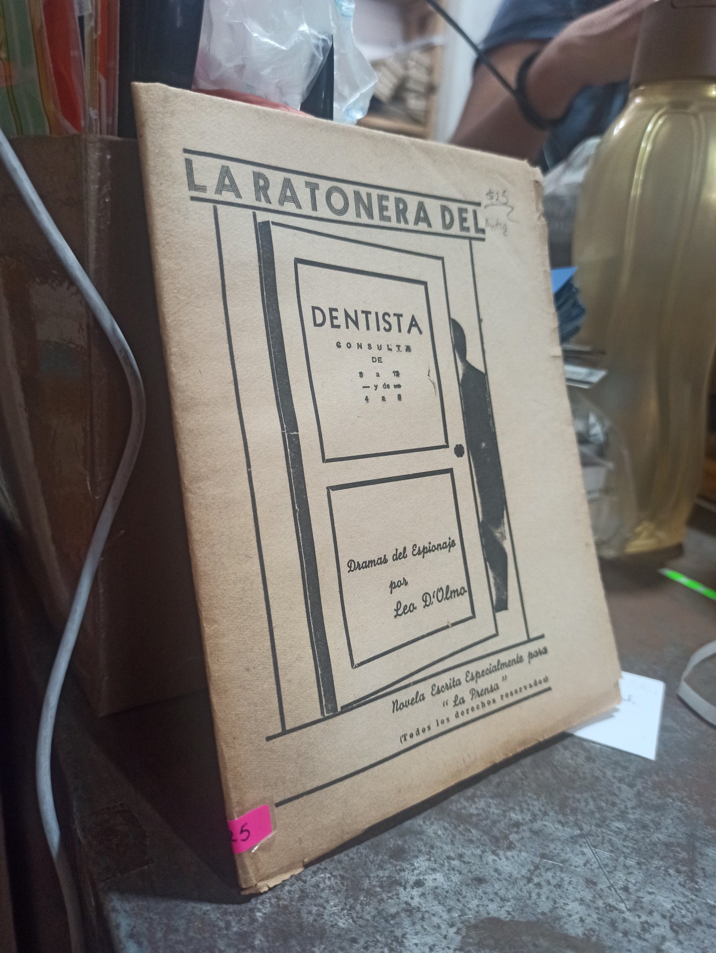 LA RATONERA DEL DENTISTA POR LEO D'OLMO USADO ANTIGUOS ALDAMA