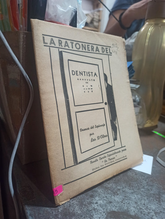 LA RATONERA DEL DENTISTA POR LEO D'OLMO USADO ANTIGUOS ALDAMA