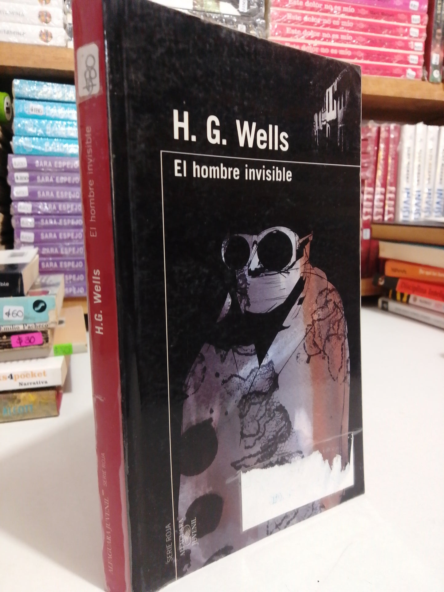 EL HOMBRE INVISIBLE POR H.J.WELL USADO NOVELAS JUAREZ