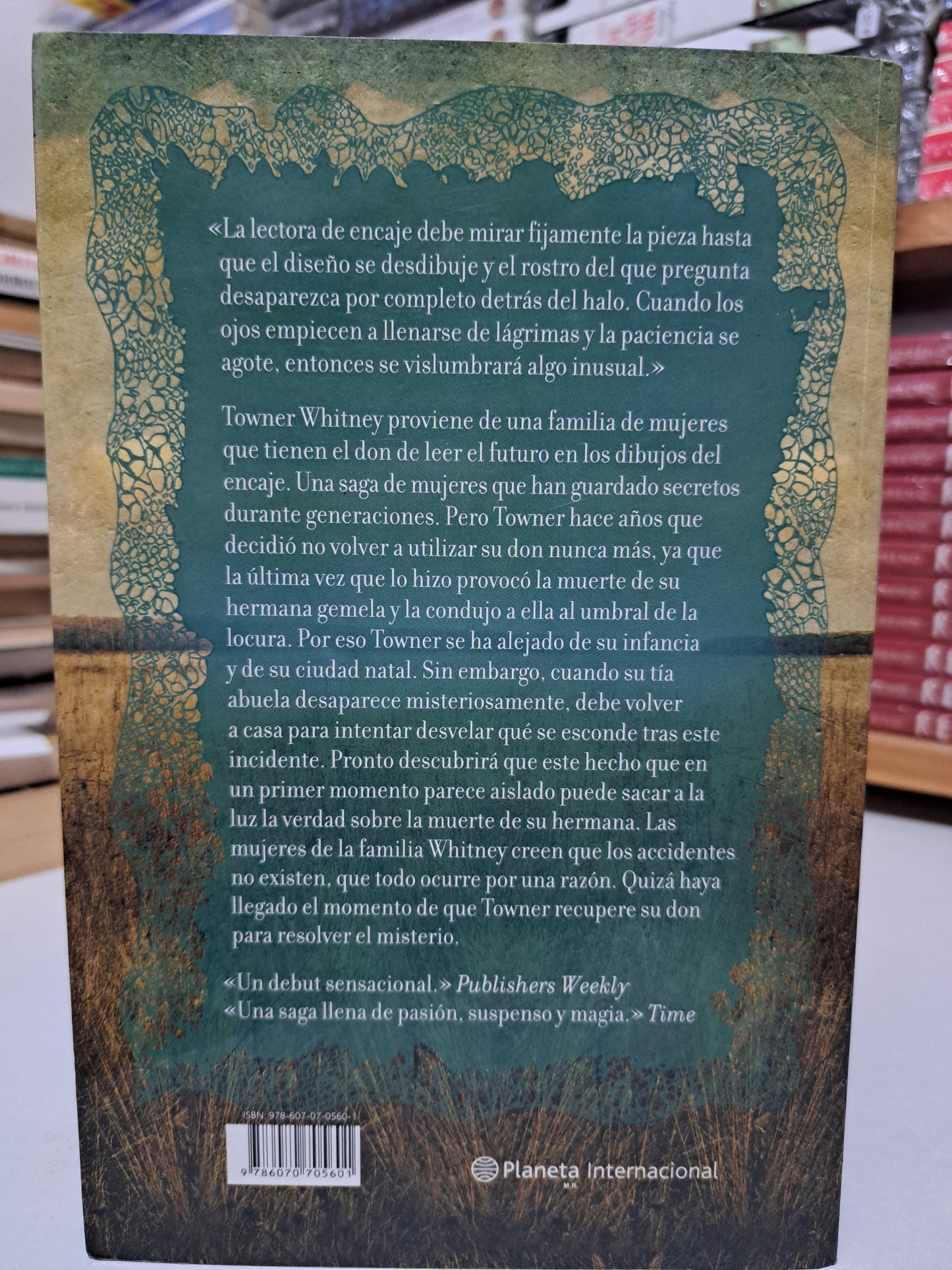 LA LECTORA DE SECRETOS BRUNONIA BARRY USADO NOVELA JUÁREZ