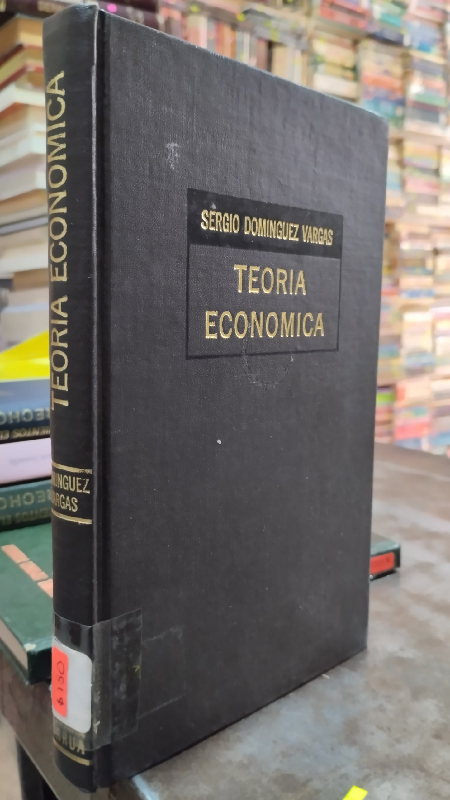 TEORIA ECONOMICA POR SERGIO DOMINGUEZ VARGAS LIBRO USADO DERECHO ALDAMA