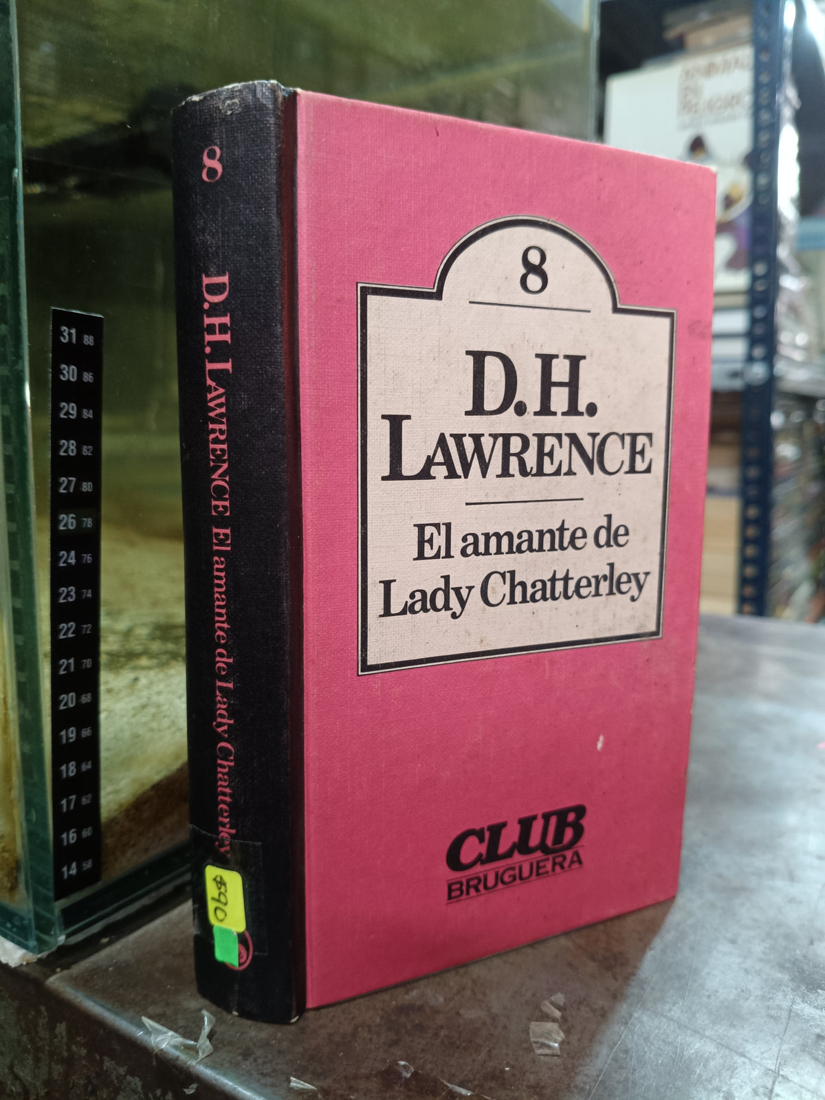 EL AMANTE DE LADY CHATTERLEY POR D.H. LAWRENCE USADO NOVELA ALDAMA