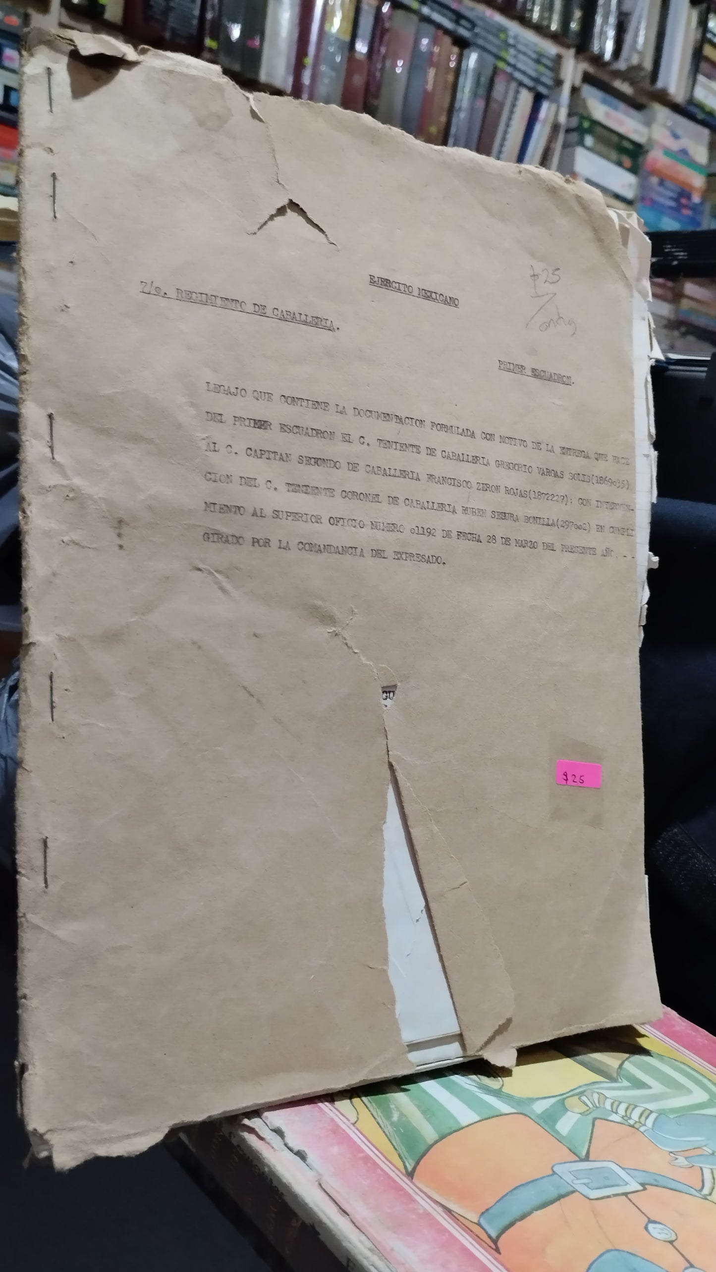 REGIMIENTO DE CABALLERIA LIBRO USADO ANTIGUO ALDAMA