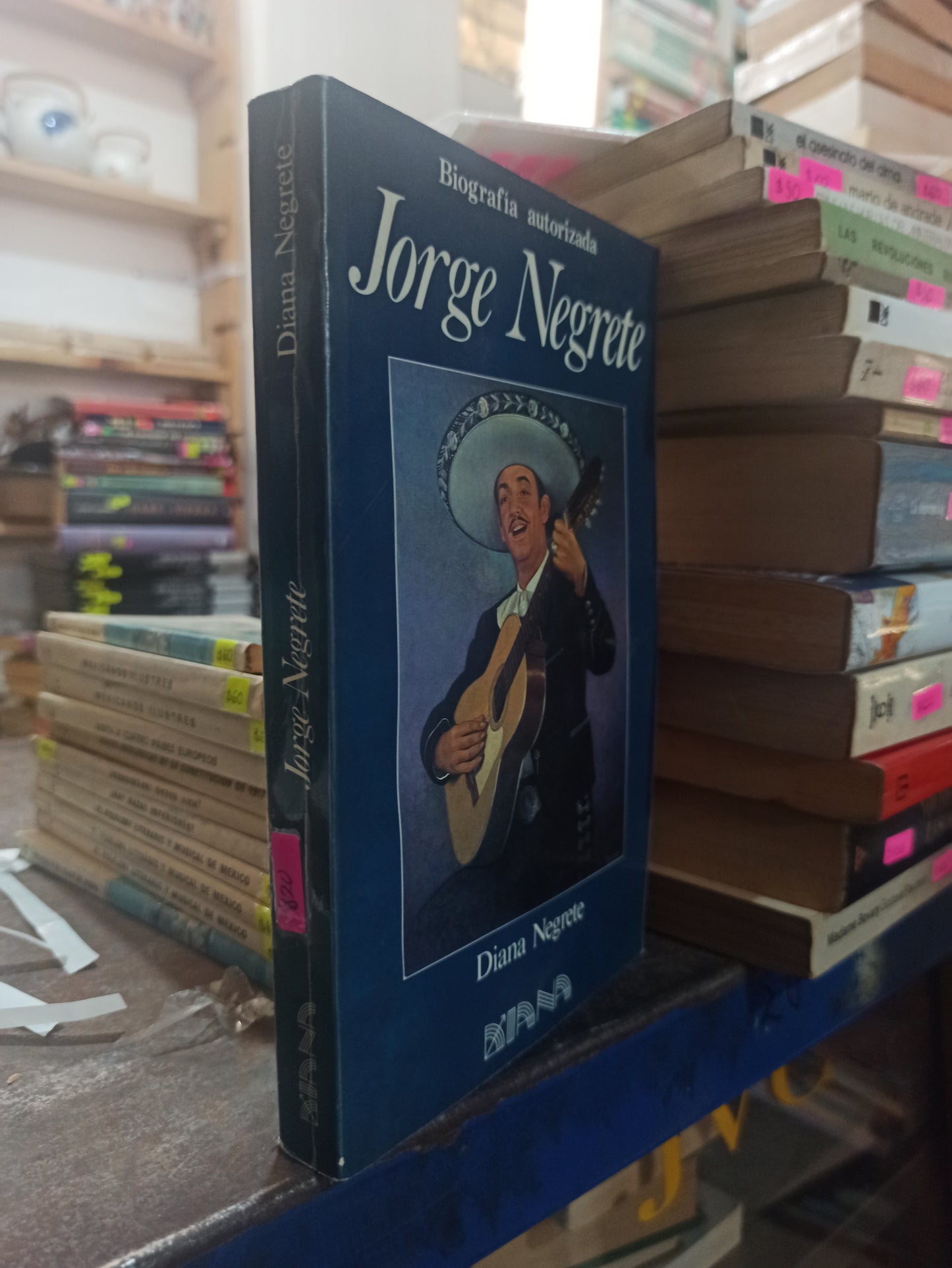 BIOGRAFIA AUTORIZADA JORGE NEGRETE POR DIANA NEGRETE USADO HISTORIA ALDAMA