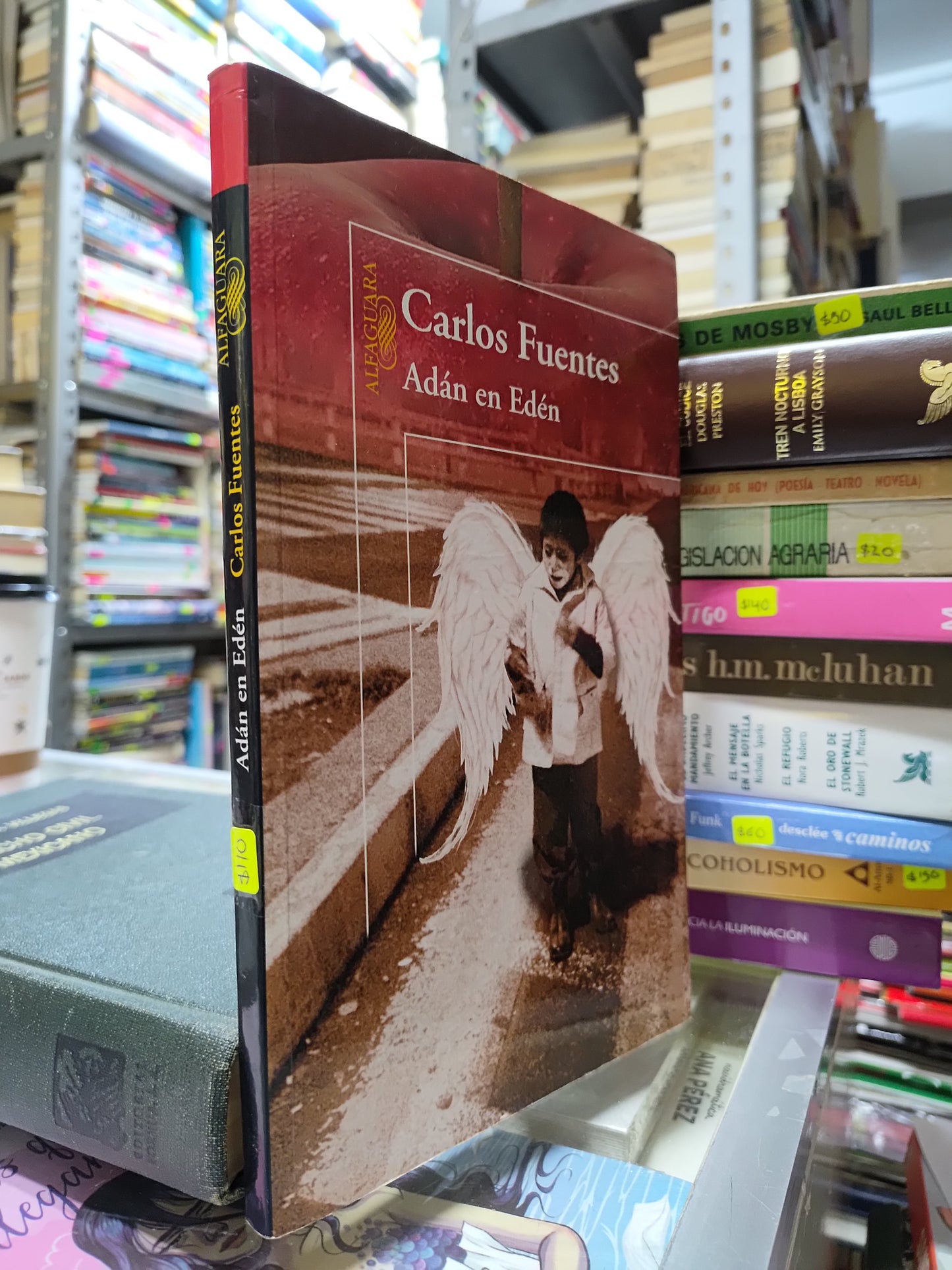 ADAN EN EDEN POR CARLOS FUENTES USADO NOVELAS JUAREZ 515