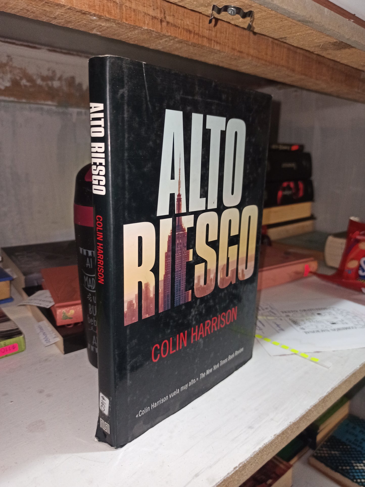 ALTO RIESGO POR COLIN HARRISON USADO NOVELAS JUÁREZ