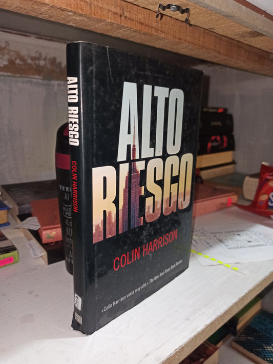 ALTO RIESGO POR COLIN HARRISON USADO NOVELAS JUÁREZ