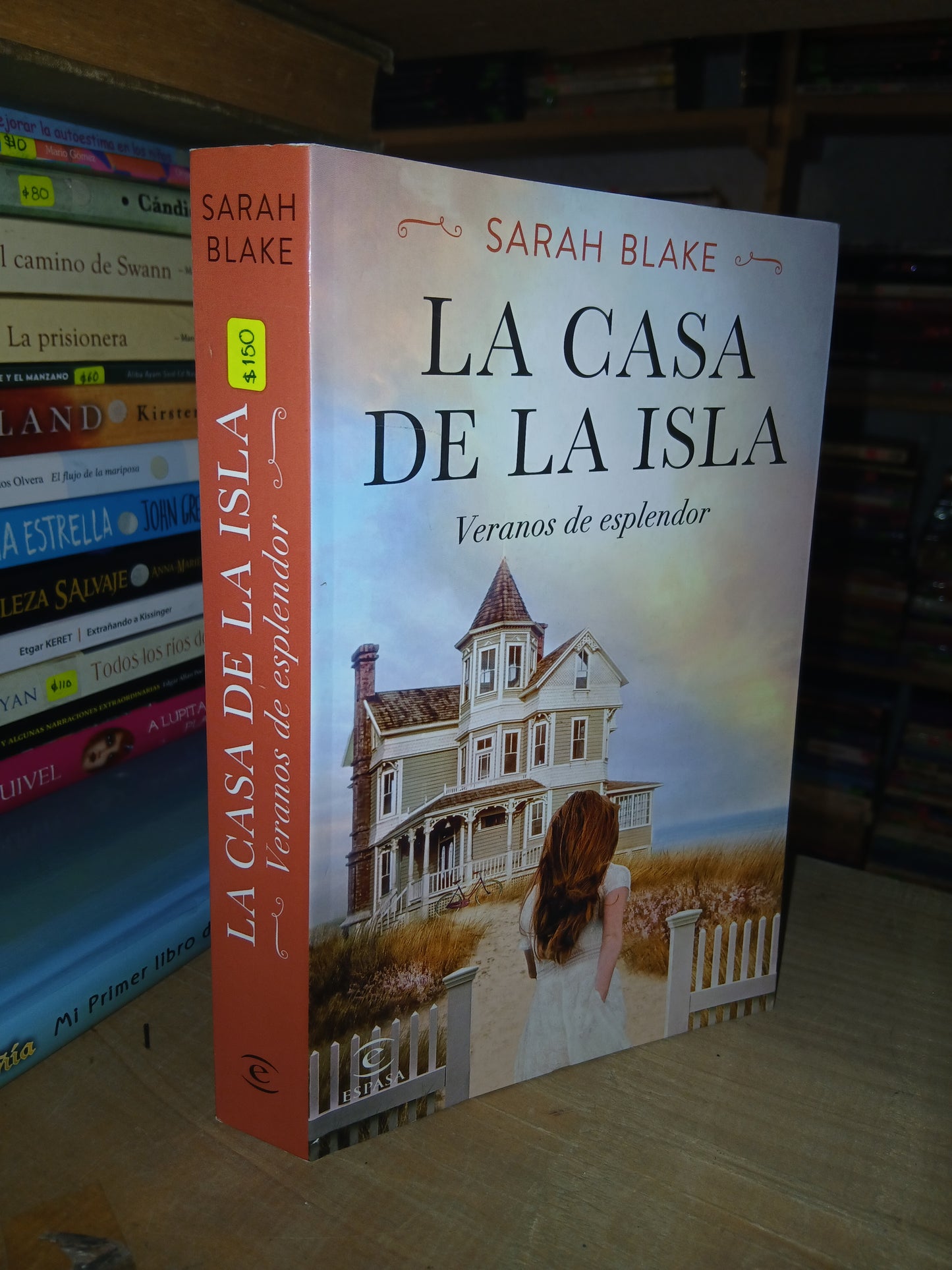 LA CASA DE LA ISLA POR SARAH BLAKE USADO NOVELA LITERARIO 207