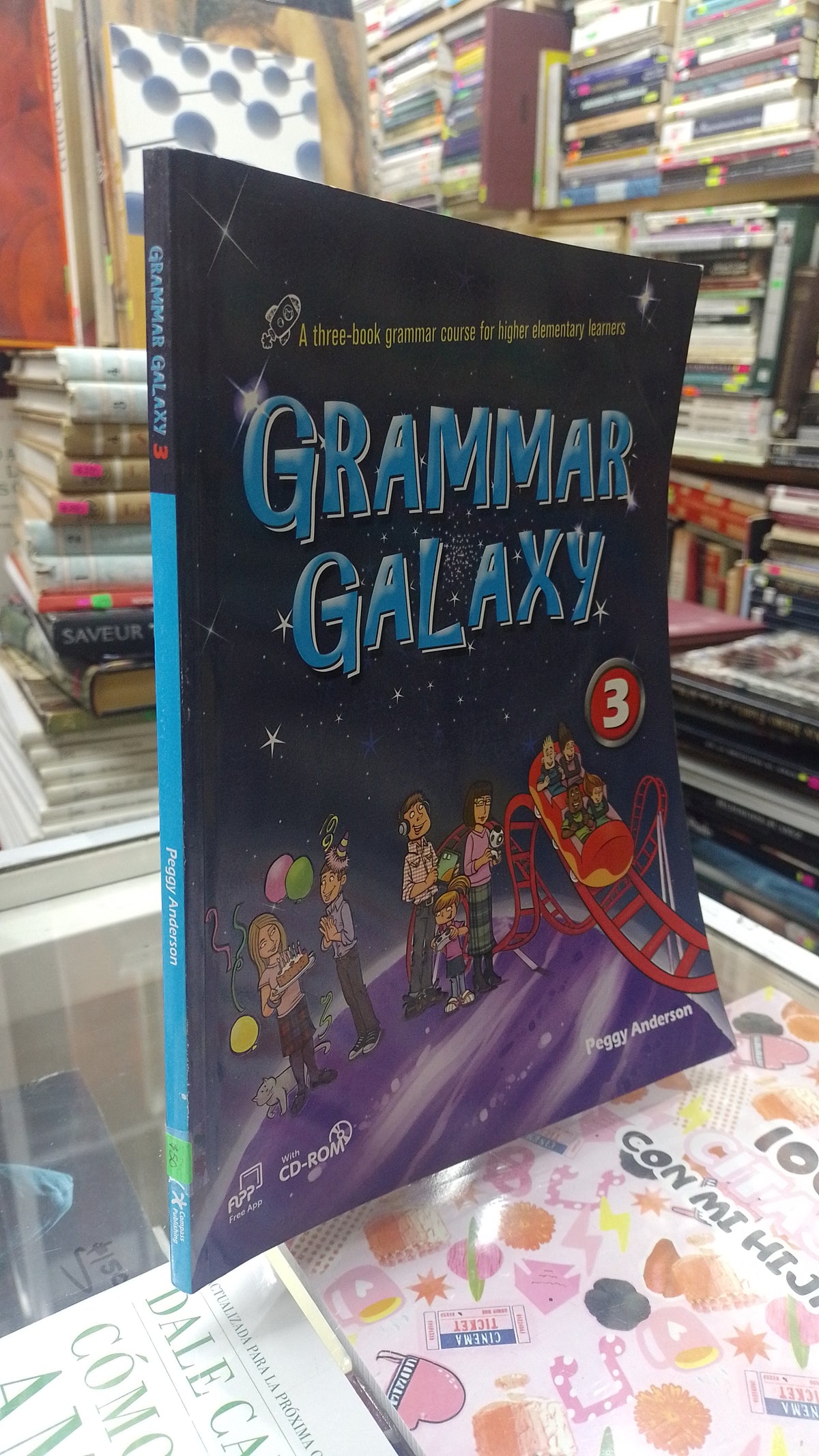 GRAMMAR GALAXY 3 POR PEGGY ANDERSON USADO IDIOMAS JUAREZ 507