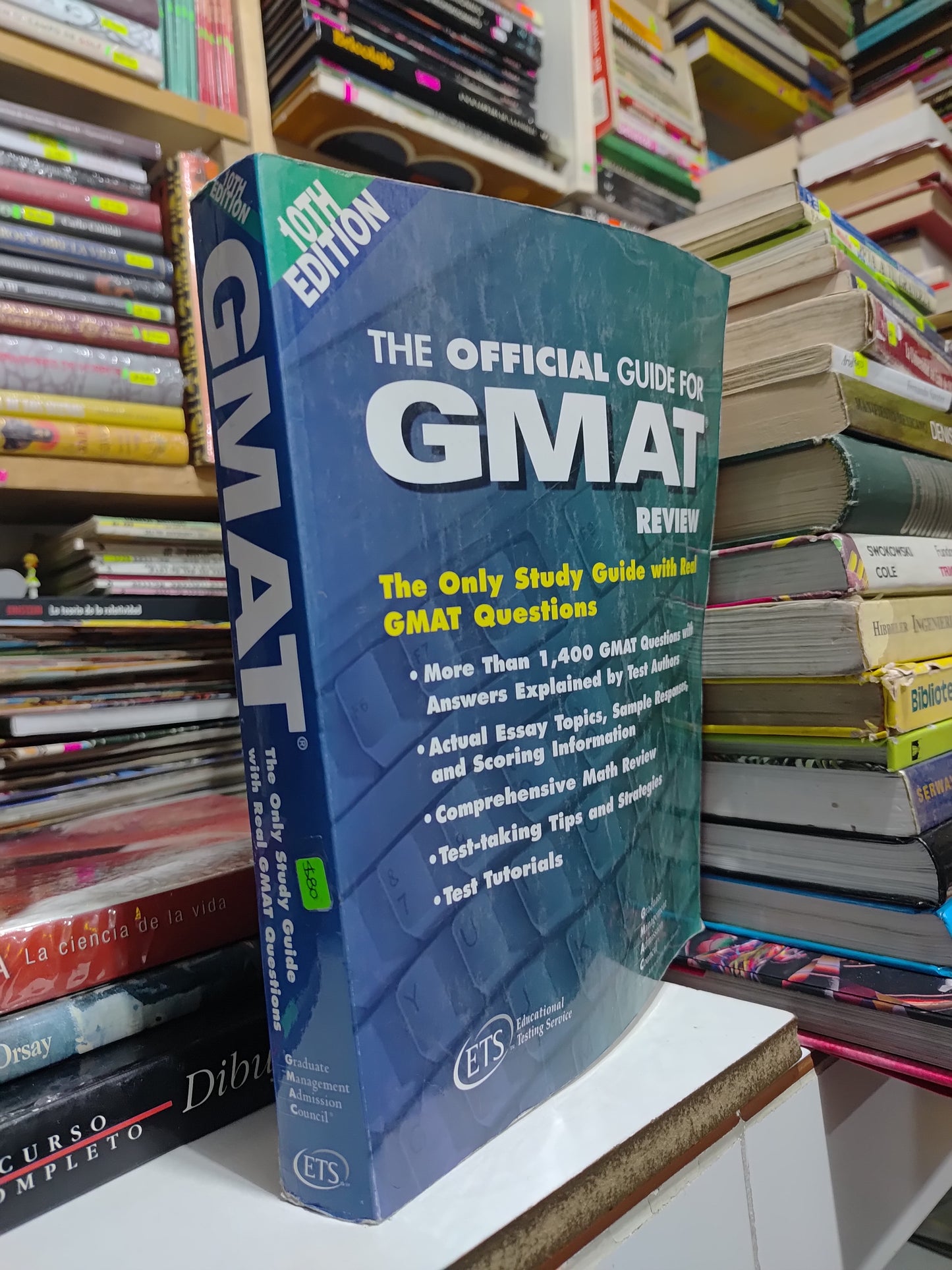 THE OFFICIAL GUIDE FOR GMAT REVIEW POR EDITORIAL ETS USADO IDIOMAS JUAREZ