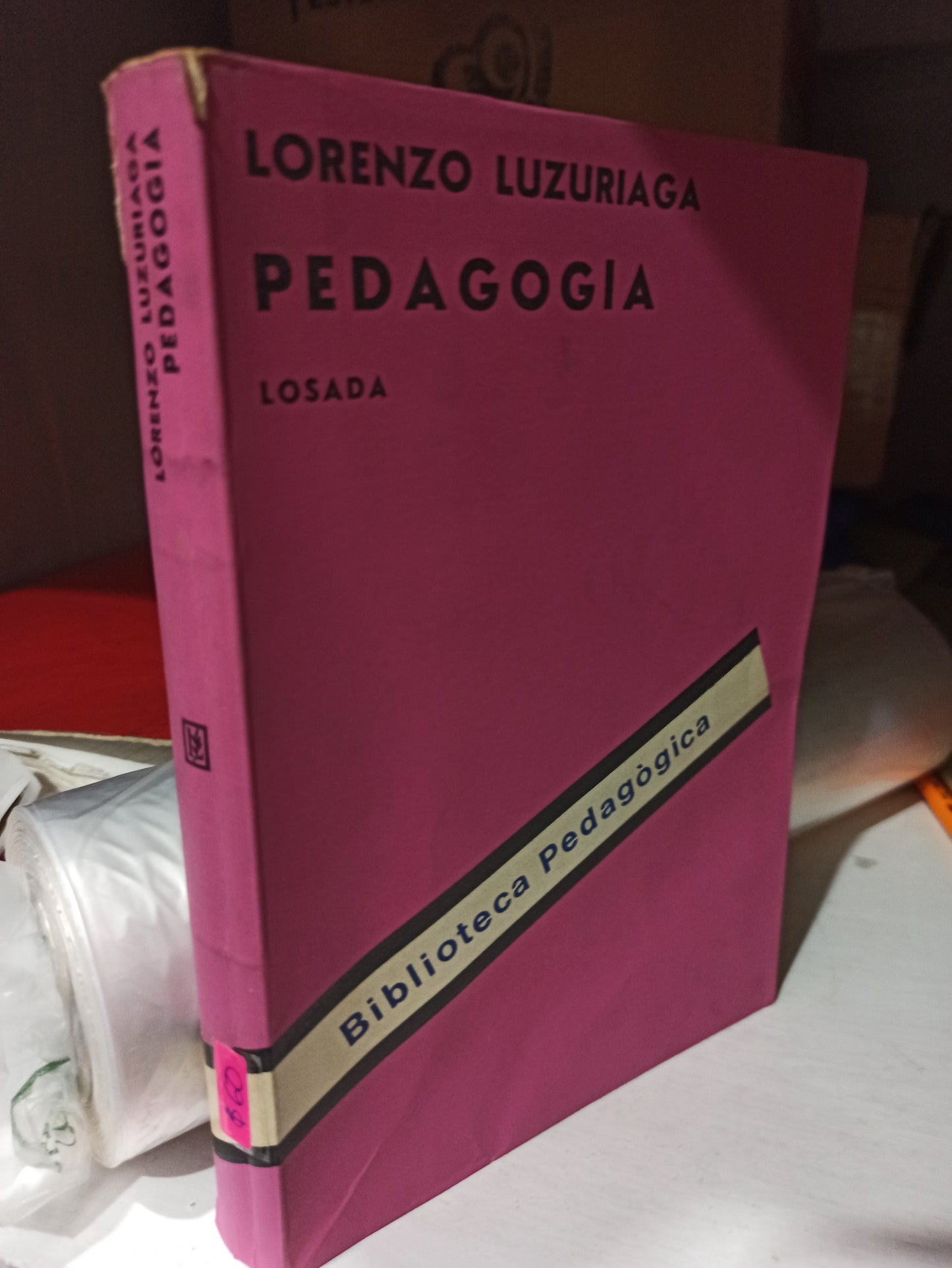 PEDAGOGIA LOSADA POR LORENZO LUZURIAGA USADO EDUCACIÓN JUÁREZ