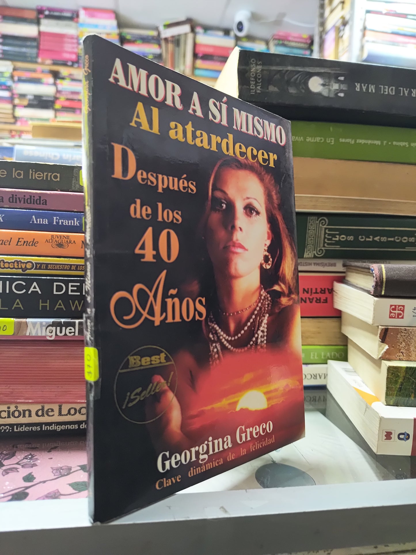 AMOR A SI MISMO AL ATARDECER POR GEORGINA GRECO USADO NOVELAS JUAREZ 507