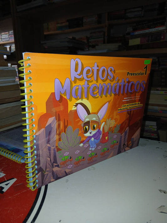RETOS MATEMÁTICOS POR KARLA M. NEVAREZ USADO INFANTIL LITERARIO 207